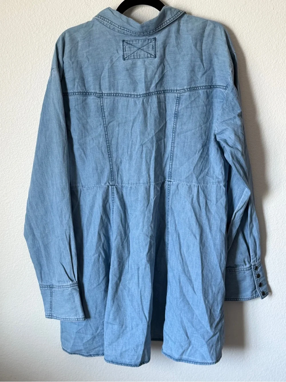 Free People Sammi Denim Mini Dress - Picture 6 of 6
